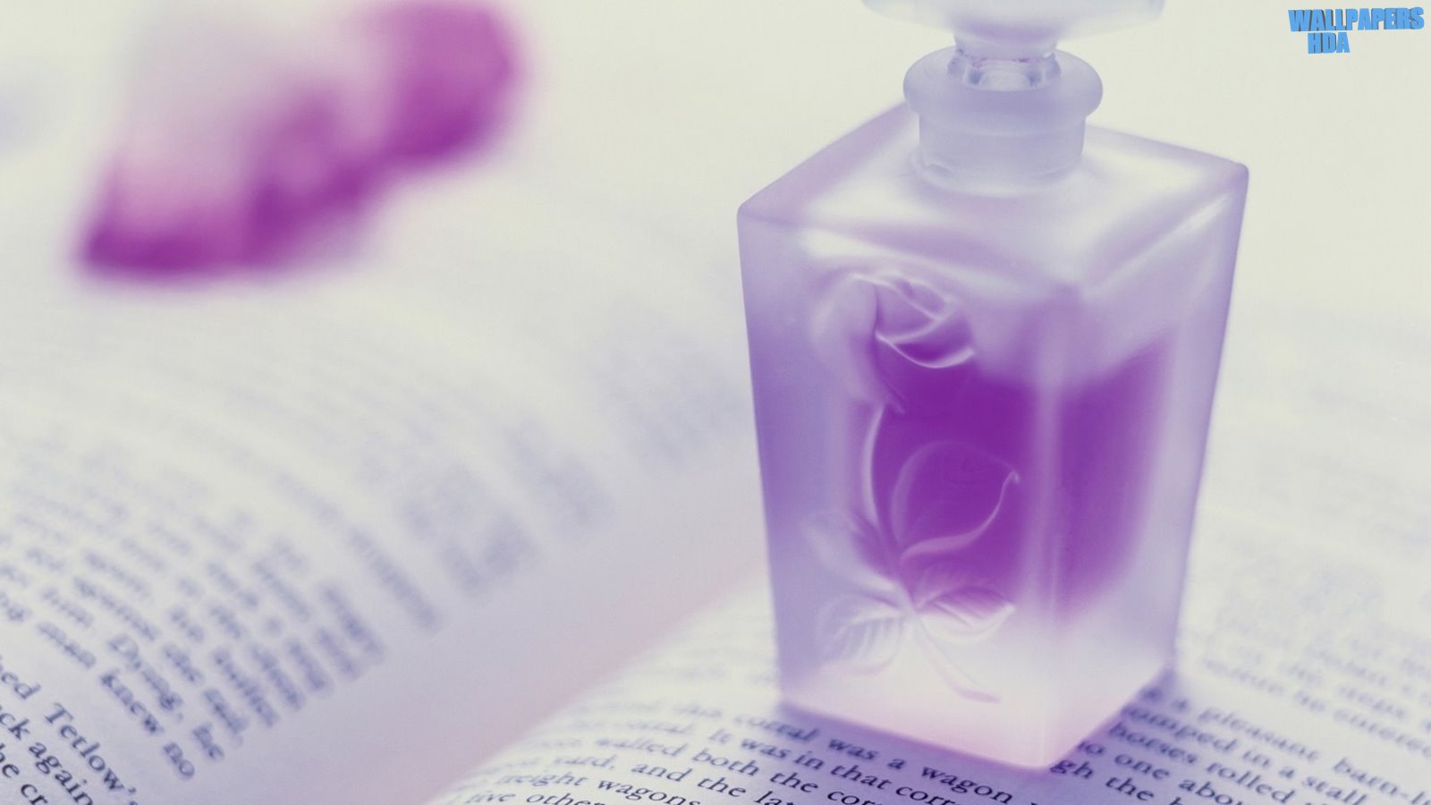 Violet perfume wallpaper 1600x900