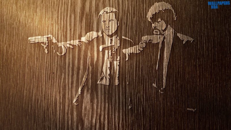 Wood engraving wallpaper 1600x900