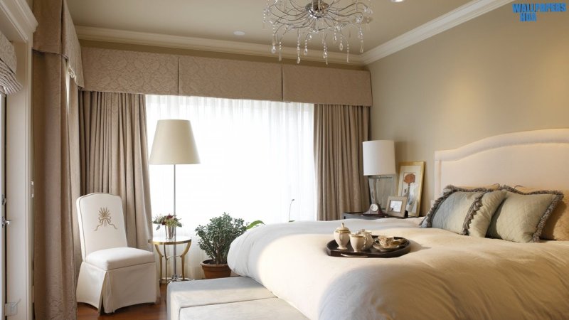 White bedroom wallpaper 1600x900 Article